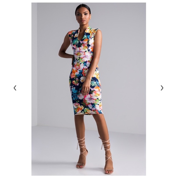 AKIRA Dresses & Skirts - Akira Floral midi dress “back to you”